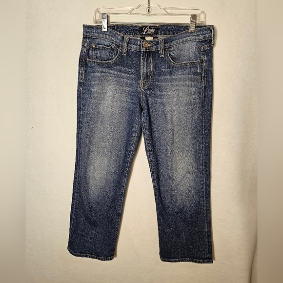 Lucky Brand by Gene Montesano Crop Jeans Women's Size 10 - Picture 9 of 9